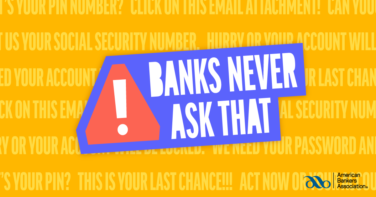 BanksNeverAskThat